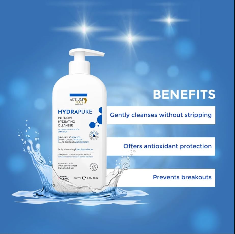 Actium Plus Hydrapure Intensive Hydrating Cleanser - 150ml