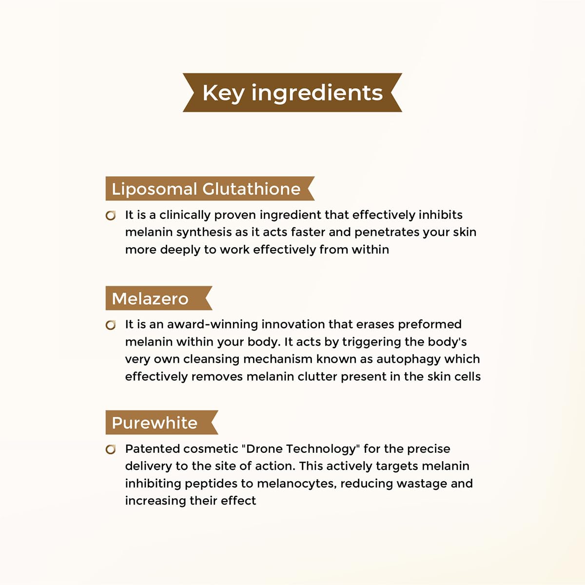 Glutone Skin Brightening Serum | Liposomal Glutathione | Evens Skin Tone |  30ml