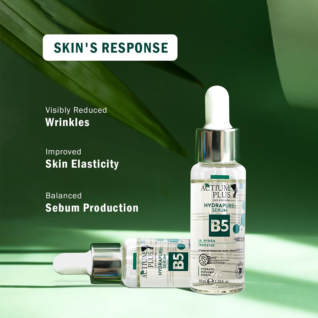 Hydrapure B5 Serum | Hydrating Face Serum with 4 Types of Hyaluronic Acid & Panthenol, Deep Moisture, Skin Repair & Elasticity Booster | 30ml