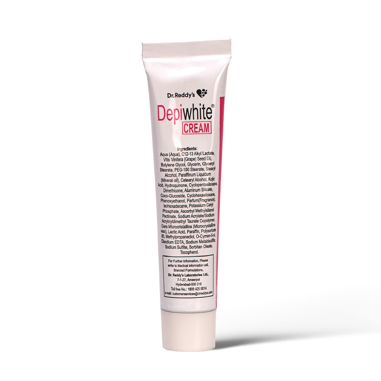 Depiwhite Cream, Enriched with 2% Hydroquinone, 1% Antipollon, 7% Vitis Vinifera Oil & 2% Kojic Acid | No.1 Prescribed Brand By Dermatologists | Men & Women | 15ml