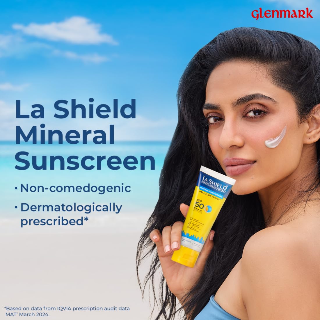 La Shield Expert Urban Protect Mineral Sports Sunscreen Gel SPF 50+ PA+++++ Mineral Sunscreen Gel | PA+++ | Lightweight & Oil free | Moisture boost formula | Water resistant| All Skin types |Dermatologist Tested | 50g