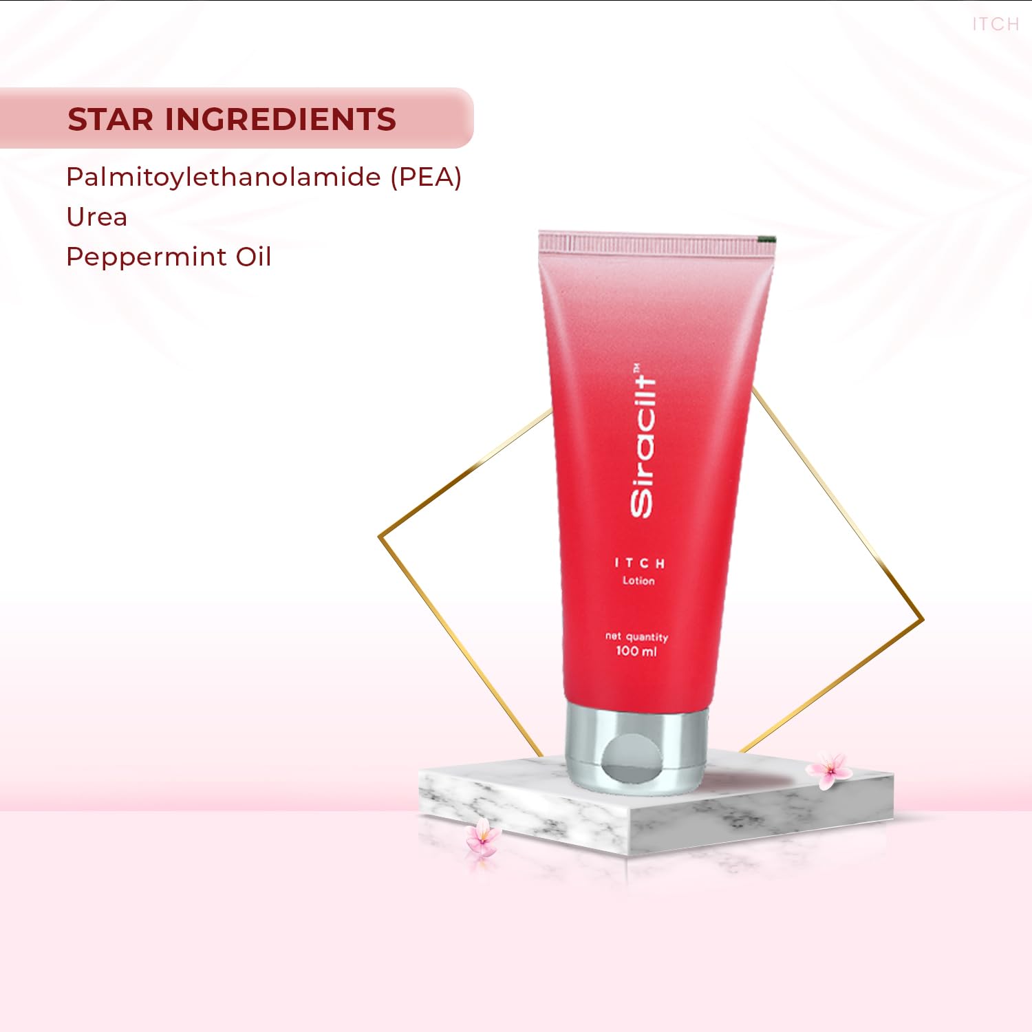 SIRACILT-ITCH Lotion Moisturizer for soothing dry, itchy, eczematic skin, Anti-inflammatory, Paraben & Sulphate Free, 100 ml