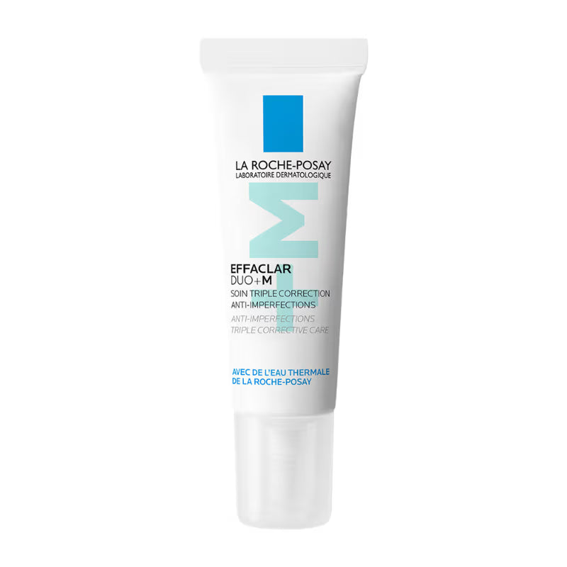 La Roche-Posay Effaclar Duo+M Gel with Salicylic acid, Anti-Acne Moisturiser for Acne-Prone Skin ( Pack of 2 )