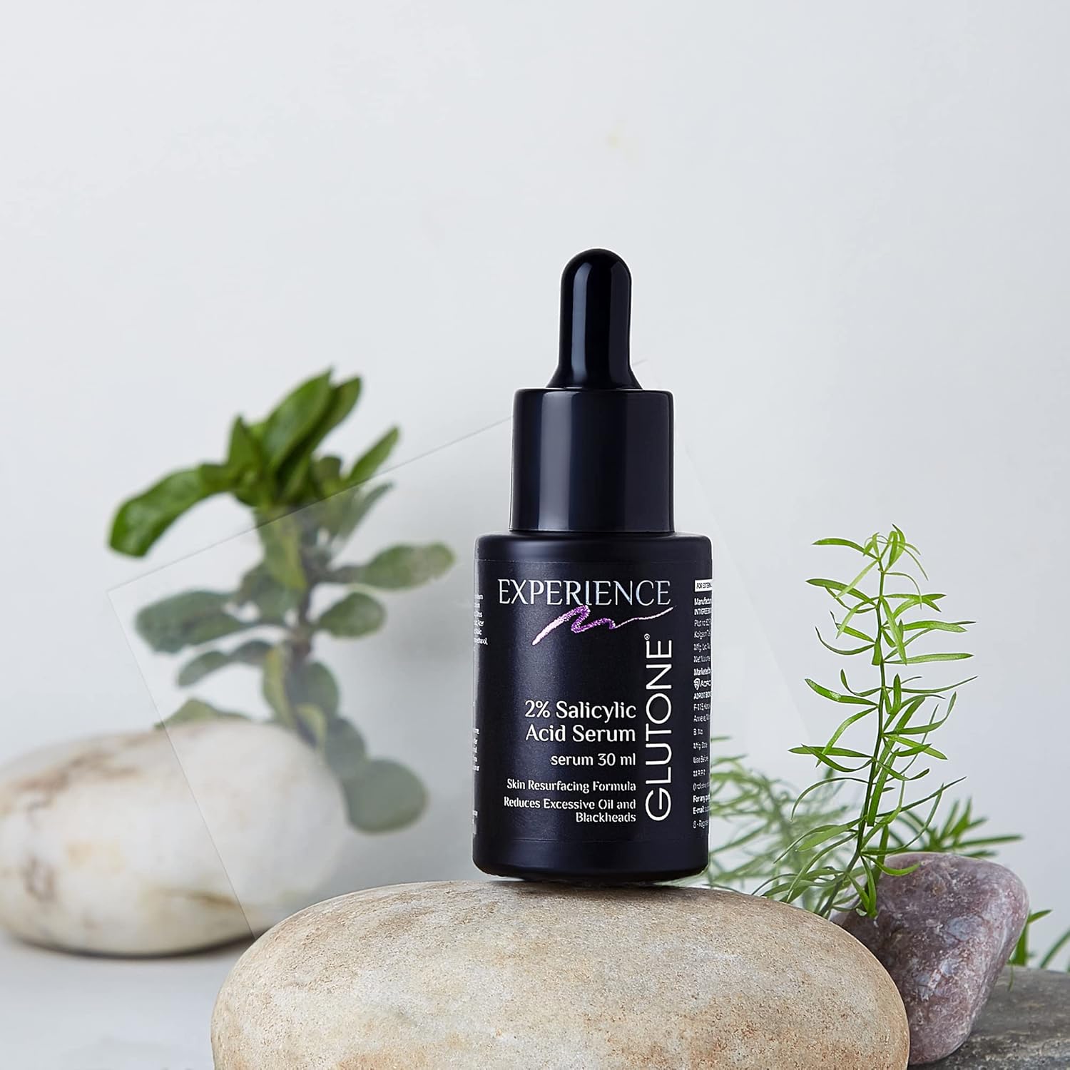 Glutone 2% Salicylic Acid Serum for oily & acne-prone skin | Reduces Excessive oil and blackheads | Gently exfoliates & Unclogs Pores | Smoothens the Skin | 30 ml