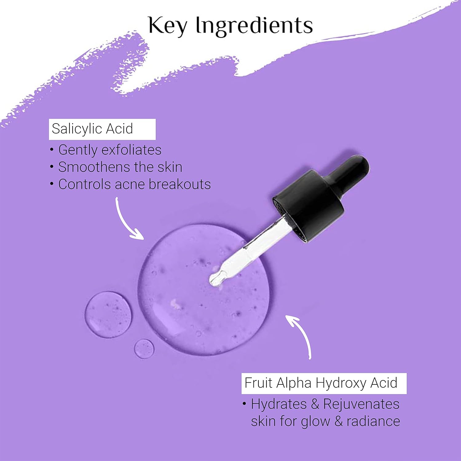 Glutone 2% Salicylic Acid Serum for oily & acne-prone skin | Reduces Excessive oil and blackheads | Gently exfoliates & Unclogs Pores | Smoothens the Skin | 30 ml