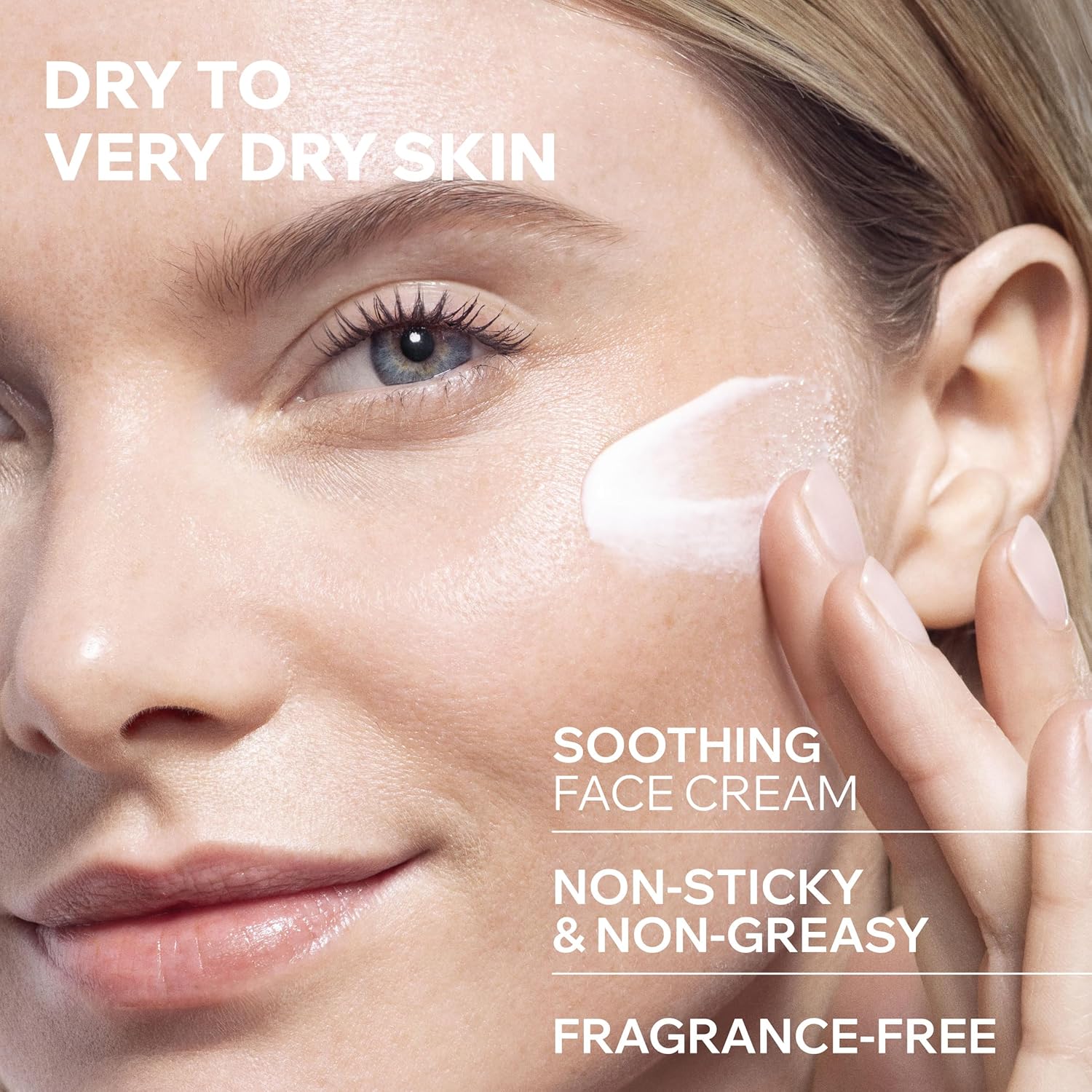 Uriage Xemose Soothing Face Cream For Dry Skin, Prone To Atopic Eczema With Shea Butter 10% Dermat Recommeded|24H Hydration, Nourishes, Soothes & Protects|Non-Sticky, |Fragrance-Free|Non-Comedogenic