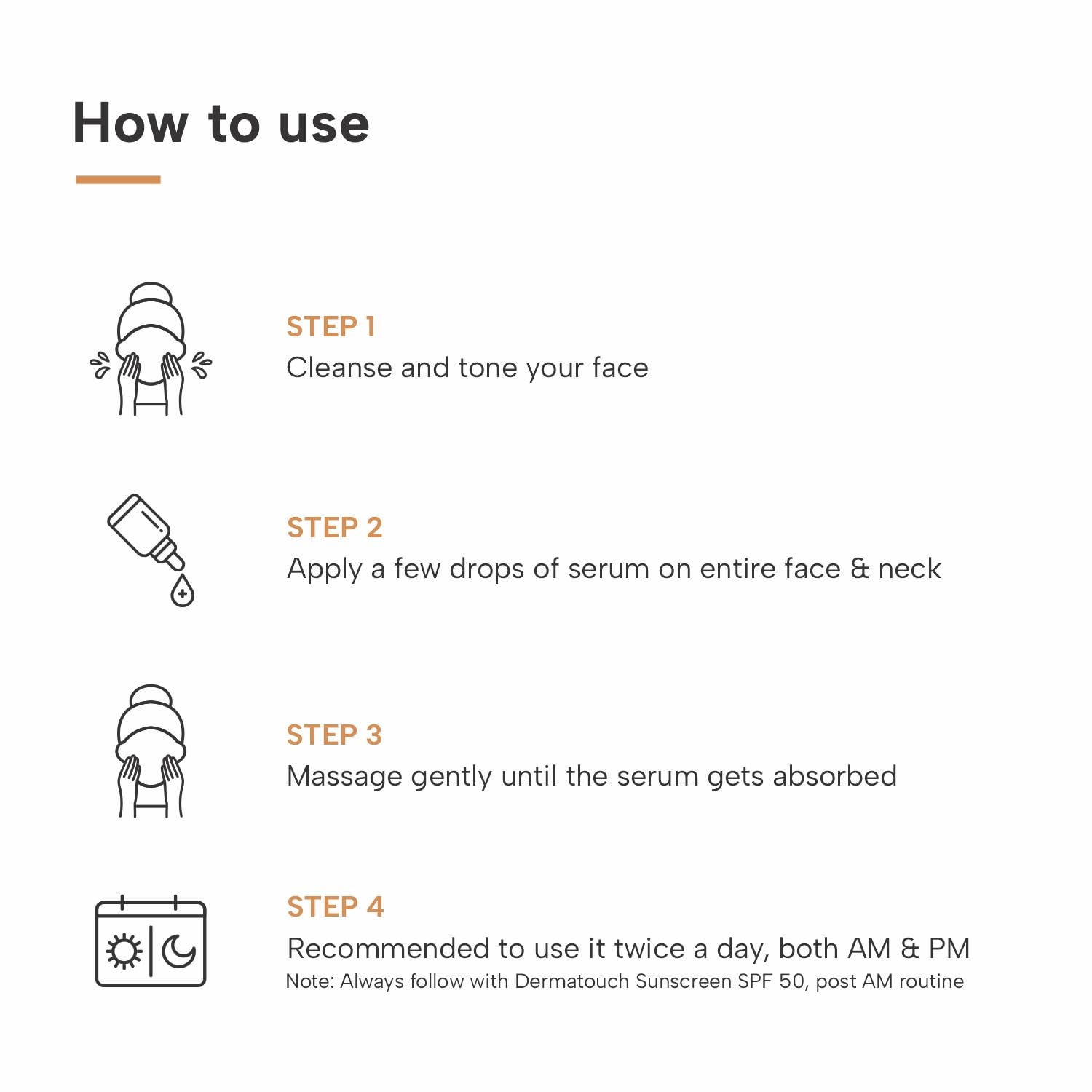 DERMATOUCH Alpha Arbutin 2% Serum | Best For Pigmentation & Dark Spots Reduction | Suitable To All Skin Types | For Both Men & Women