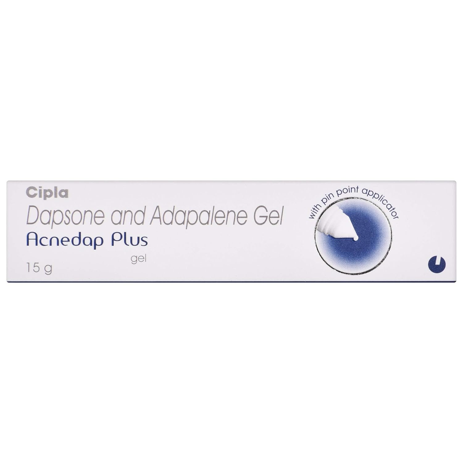 Acnedap Plus Gel - 15g Treats Severe Acne Reduces Inflammation Unclogs Pores