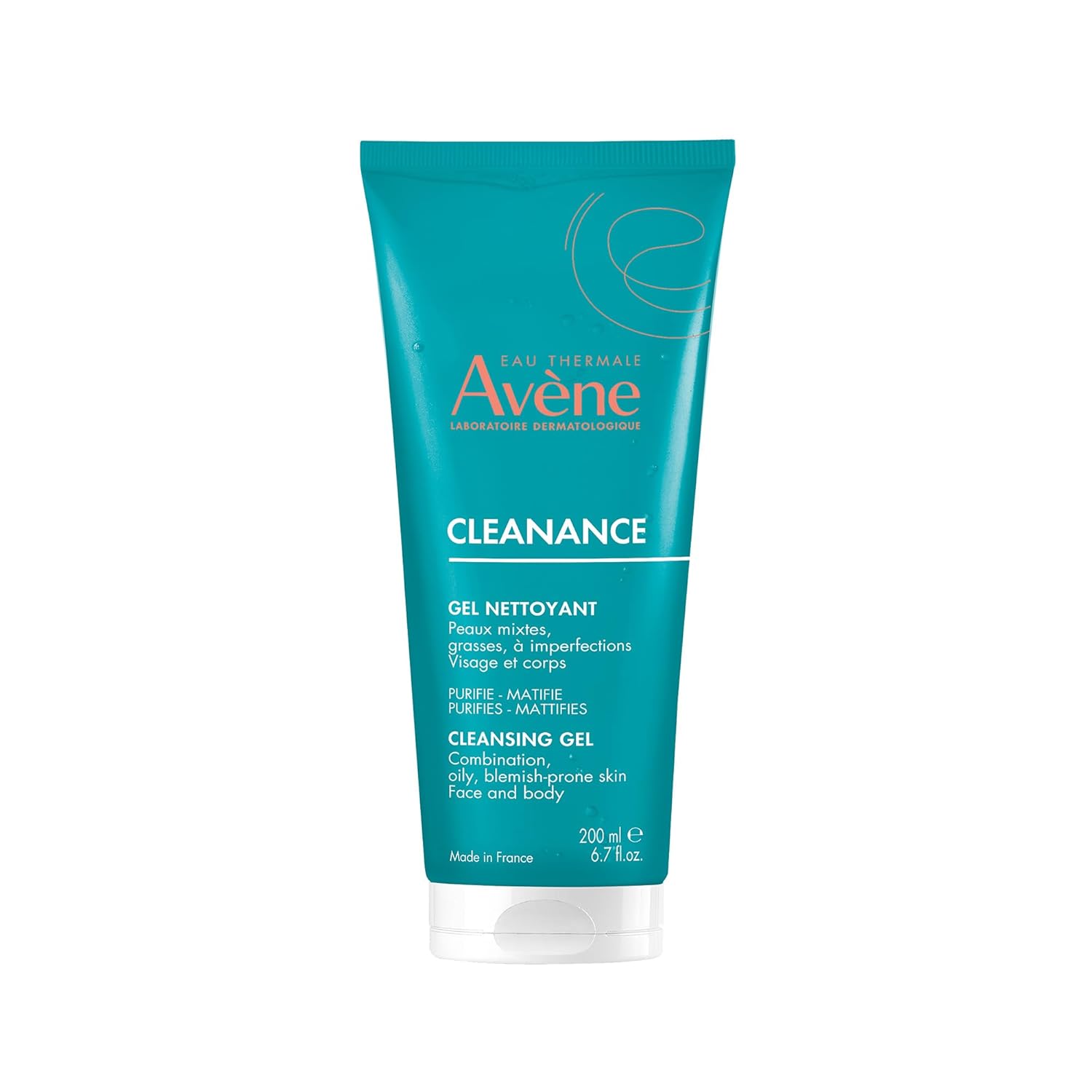 Avene Cleanance Cleansing Gel I Face wash for Oily, Acne, Sensitive, Blemish Prone Skin I Foaming Gel Gentle Skin Cleanser I Purifies and Mattifies Skin I Reduces blackheads and Sebum Production