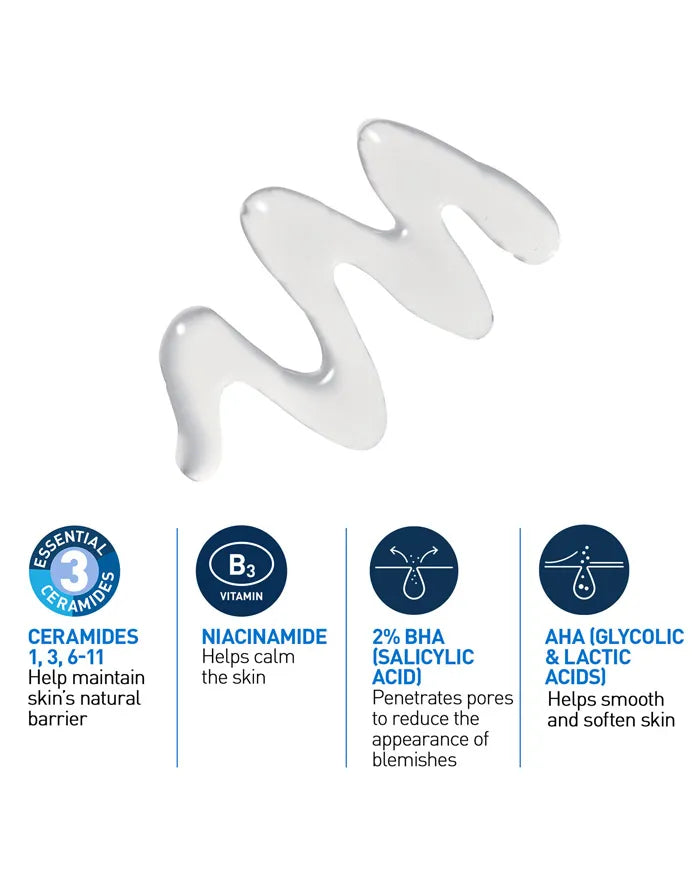 CeraVe Blemish Control Gel with 2% Salicylic Acid and Niacinamide, Treats Blemish-Prone Skin By Reducing Acne and Blackheads. Acne Spot Treatment Gel Minimises Pores & Prevents Breakouts, 40ml
