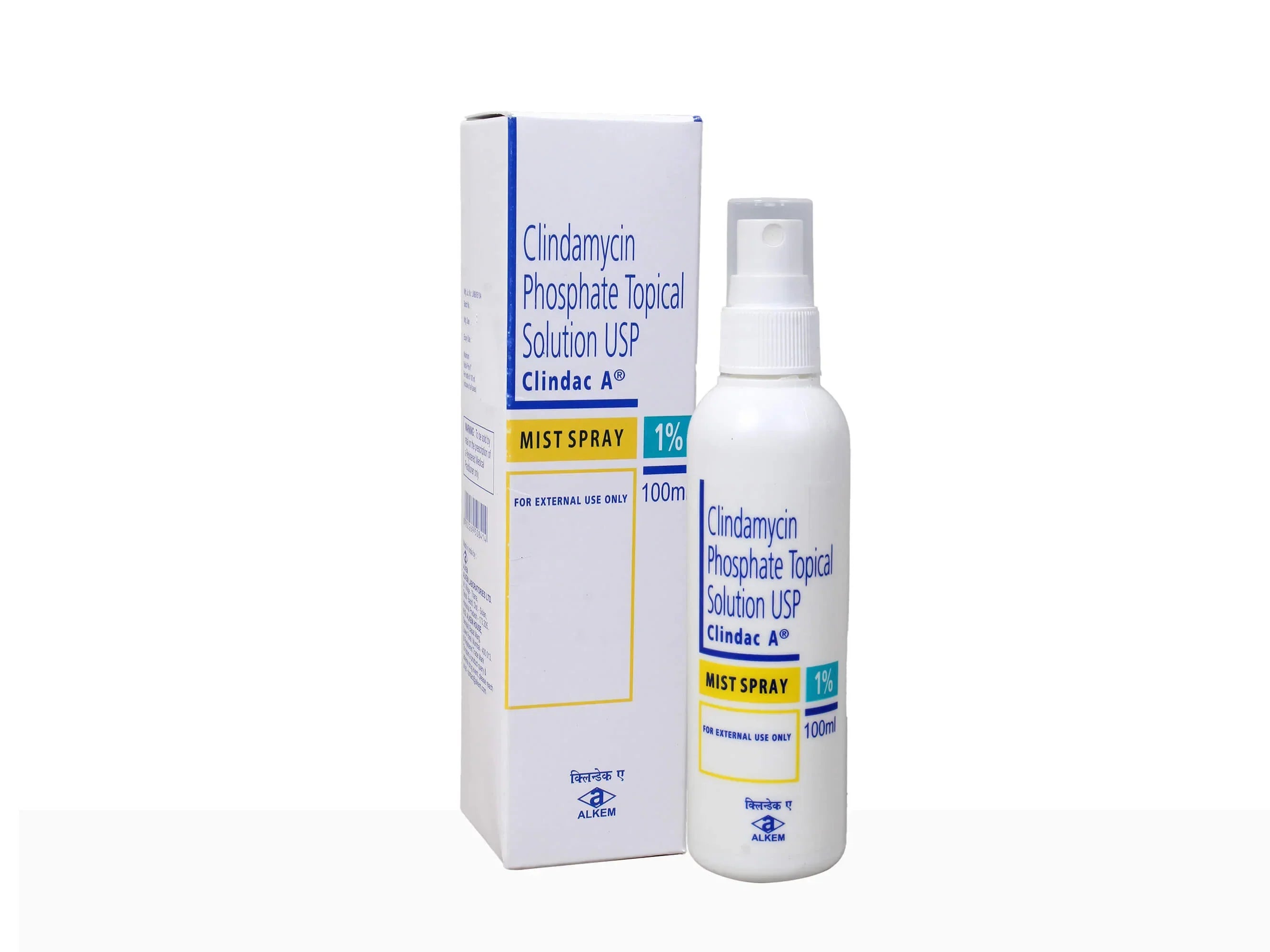 Clindac-A 1% Mist Anti-Acne Spray, 100 ml