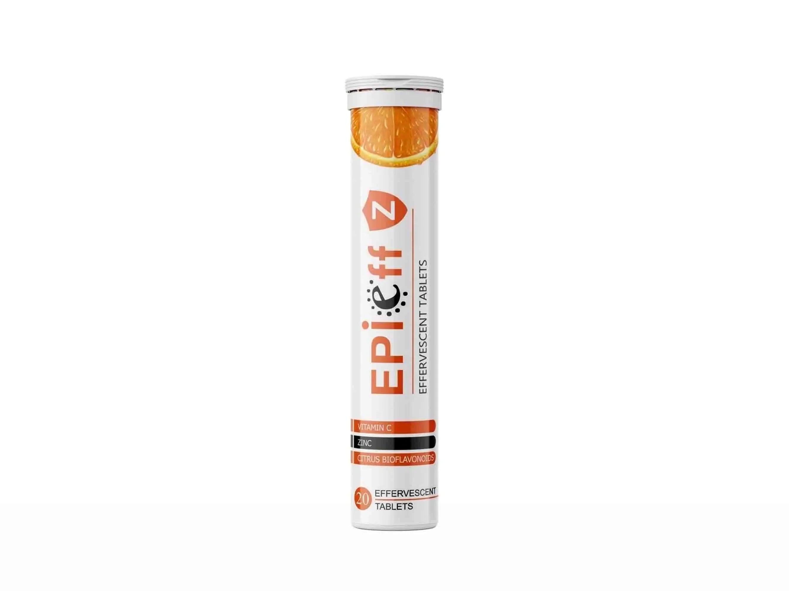 Ethiglo Epieff-Z Vitamin-C, Zinc And Citrus Bioflavonoids - Immunity Booster Supplements | 20 Effervescent Tablets - Skiynse Dermatologique
