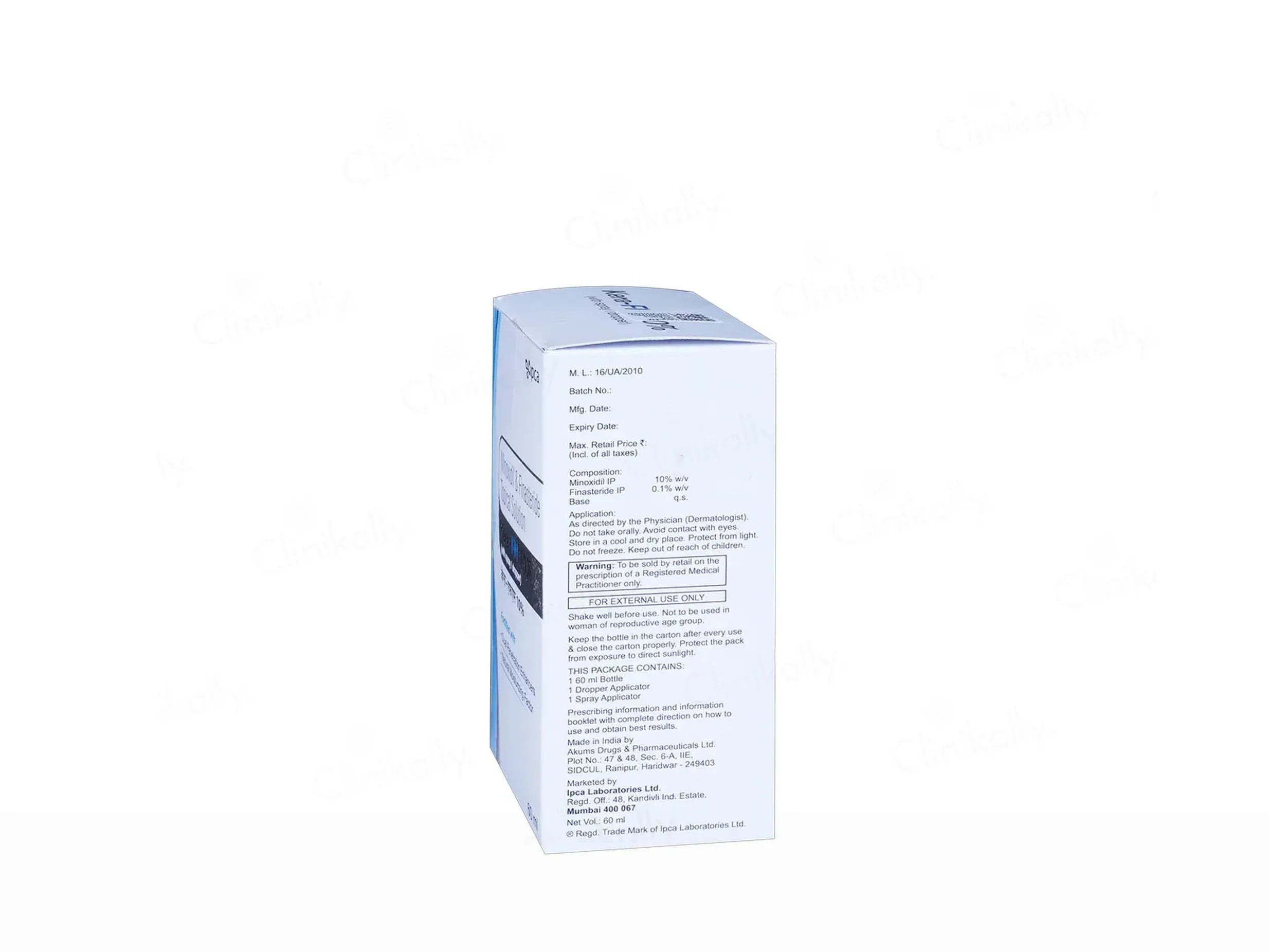 Kera FM 10% - Bottle of 60ml Topical Solution