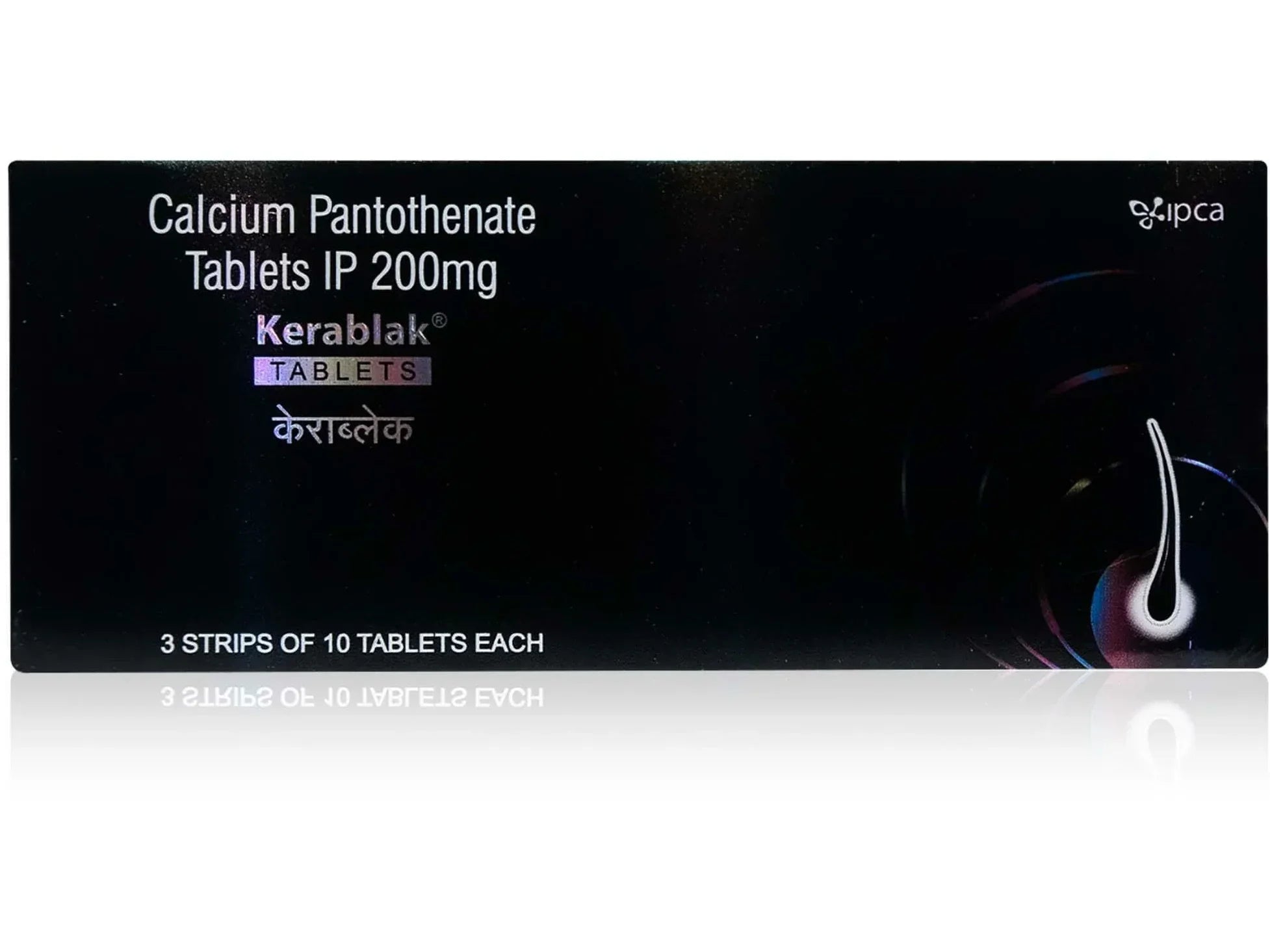 Kerablak Tablet, 30 Tablets | Nourishes Hair, Strengthens Hair & Reduces Hairfall