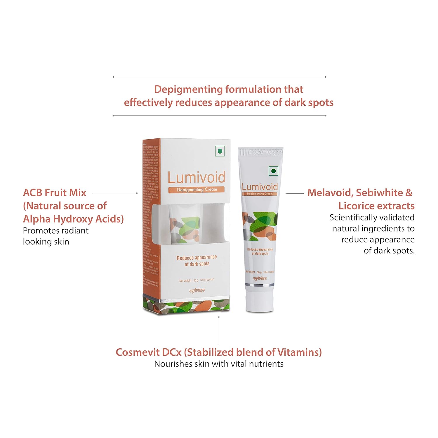 Lumivoid Depigmenting Cream