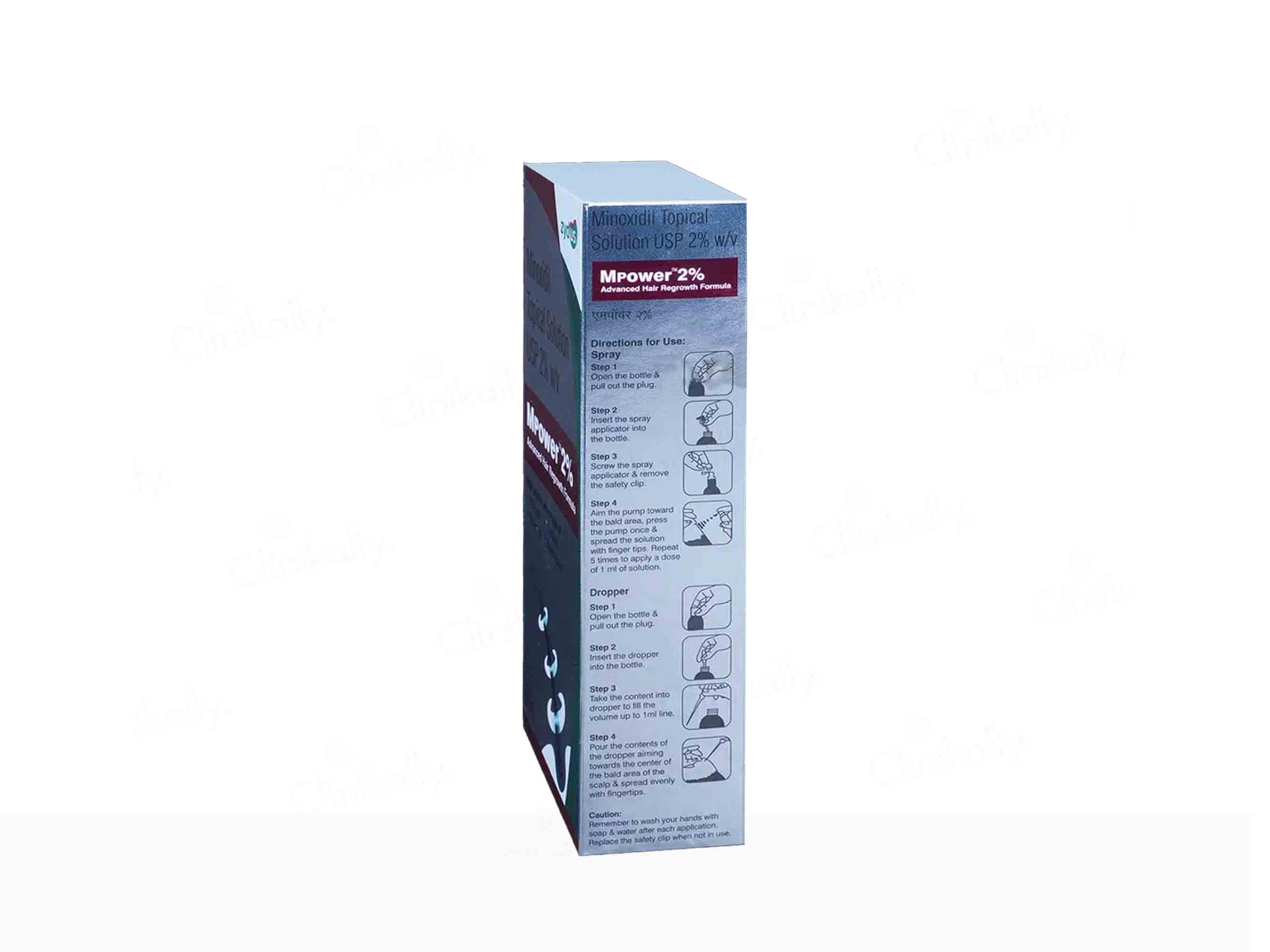 MPower 2% Topical Solution for Hair, 60ml