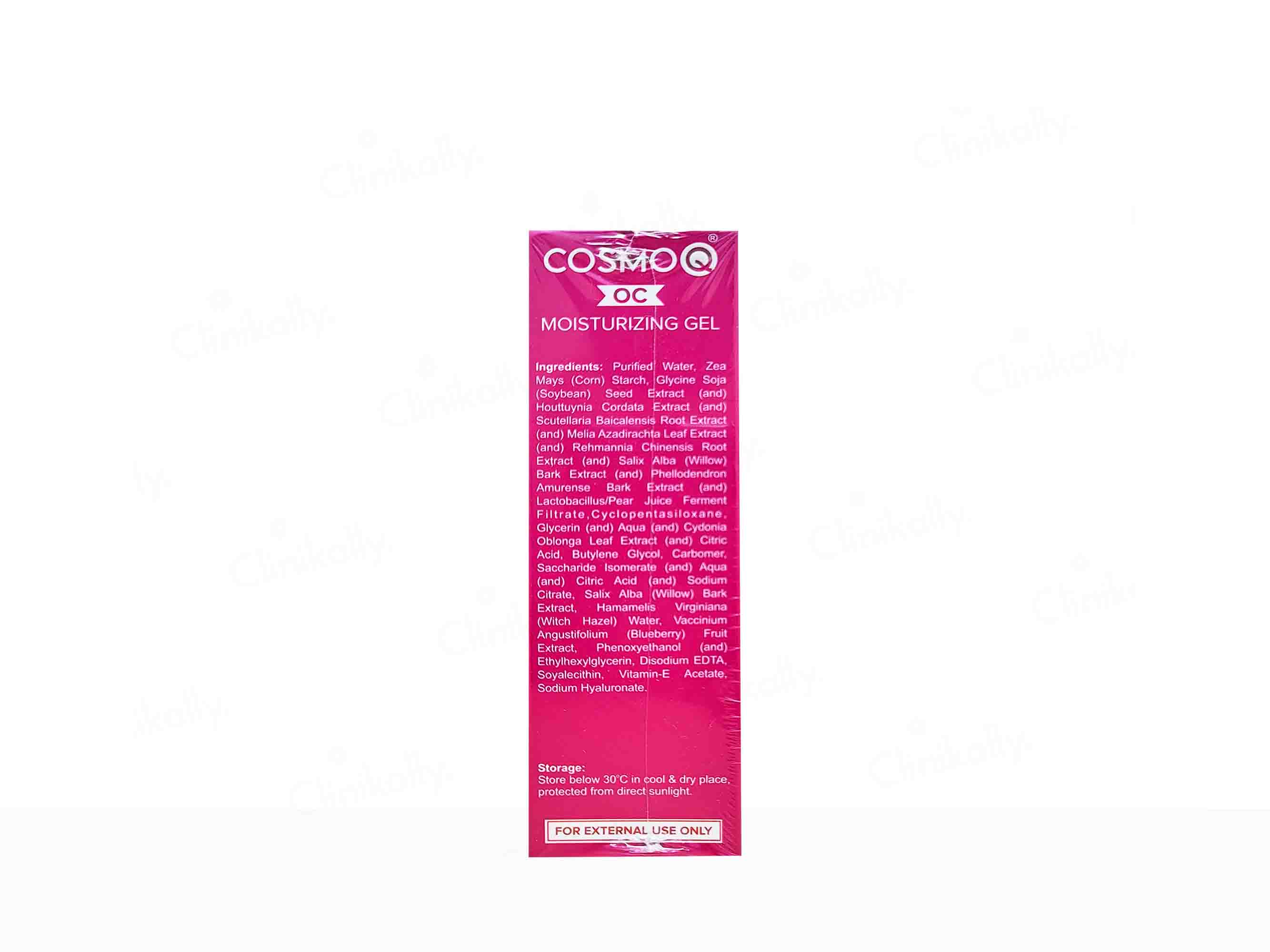 CosmoQ OC Moisturizing Gel 60g - Skiynse Dermatologique