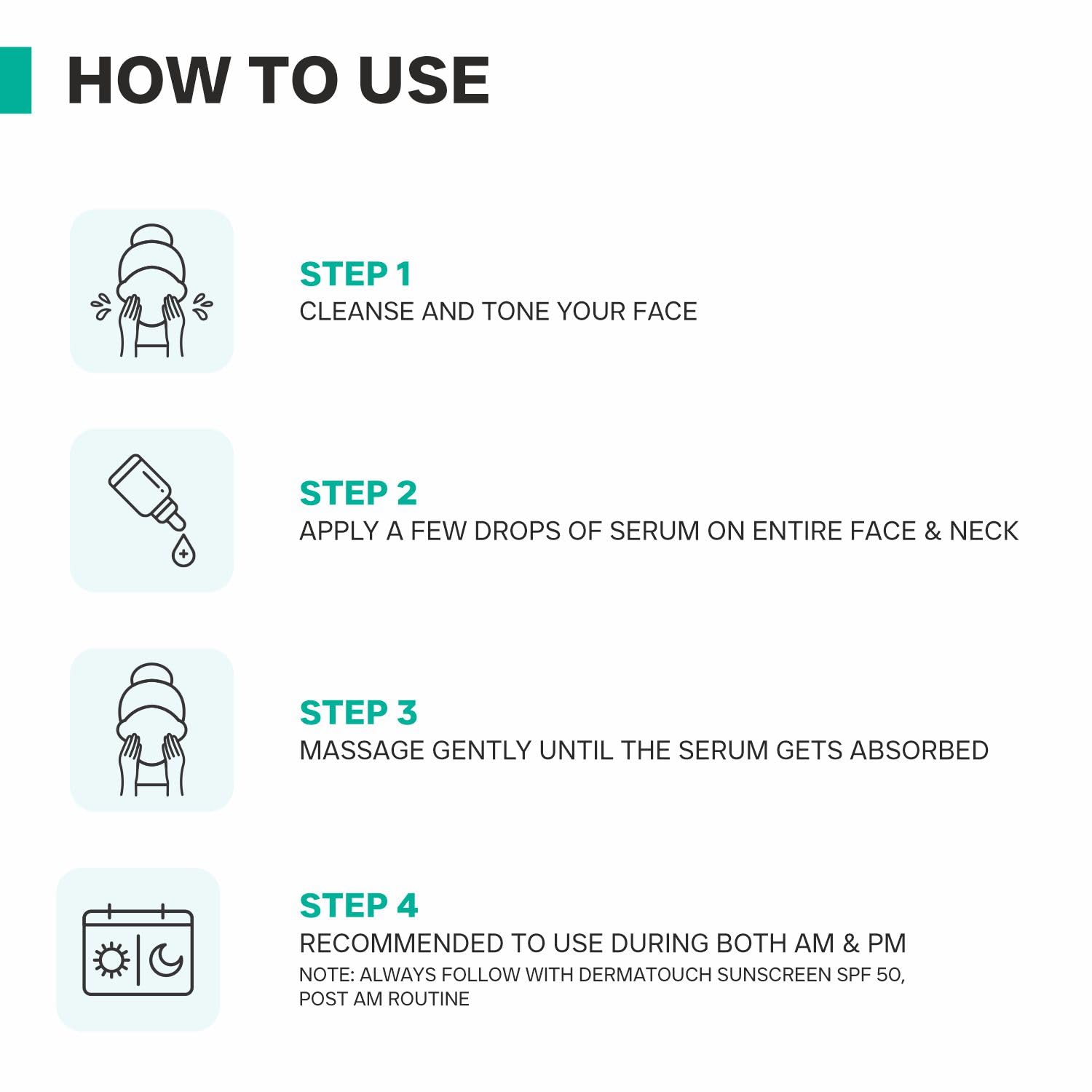 DERMATOUCH 10% Niacinamide Serum for Acne & Blemishes| Oil Balancing with Zinc PCA | For Acne Prone skin