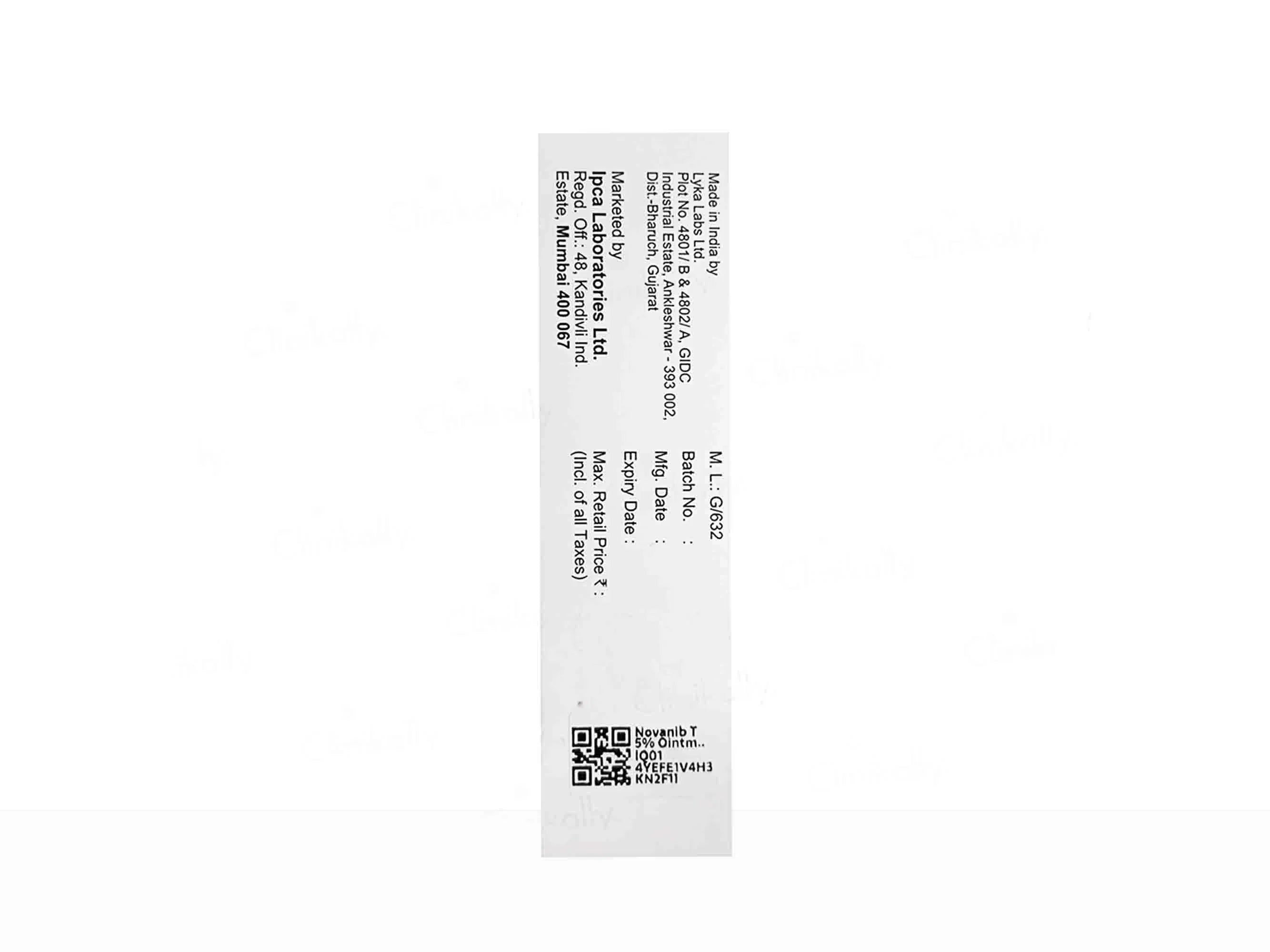Novanib-T 2% Ointment