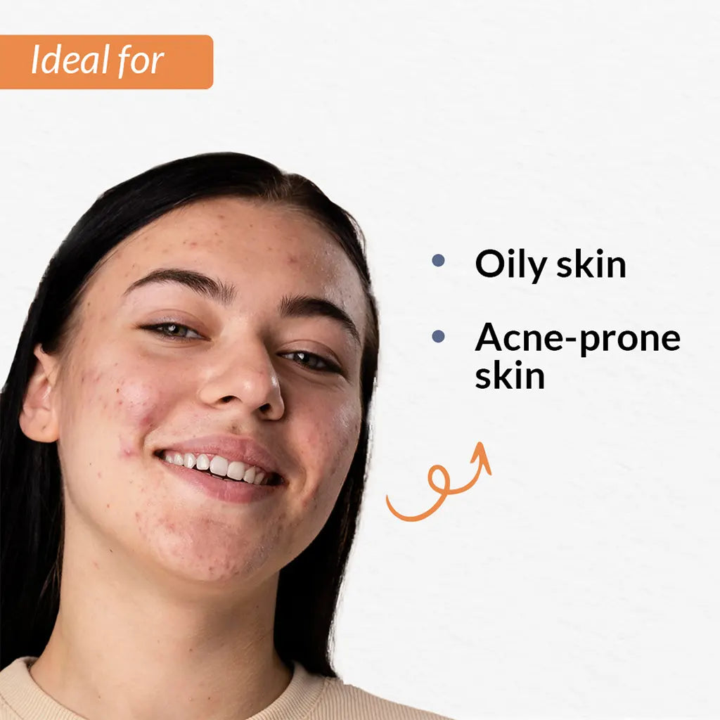 Salyzap Face Gel Moisturizer, 50 ml | for Oily and Acne-Prone Skin