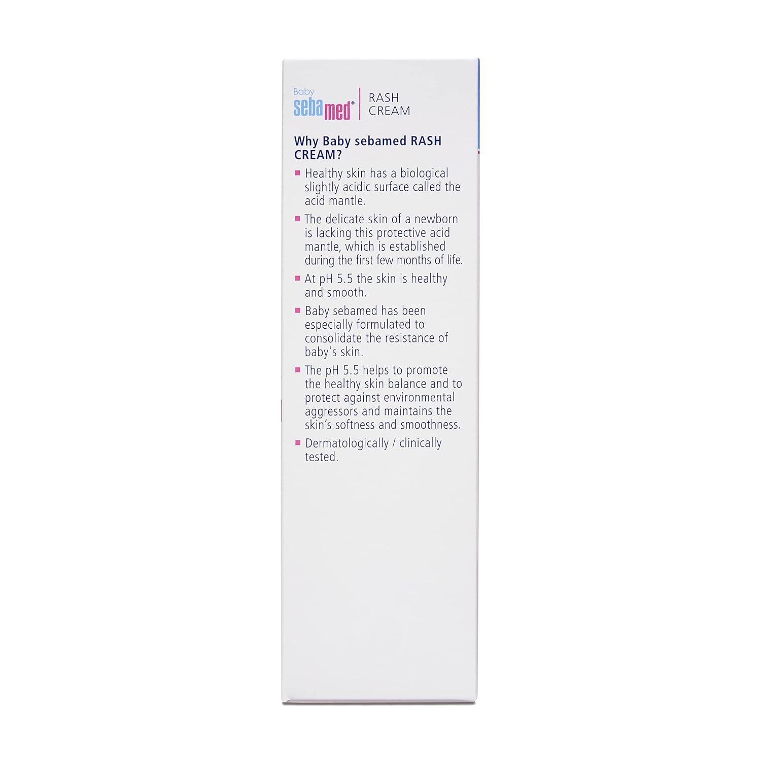 Sebamed Baby Rash Cream|pH 5.5|Ideal for Diaper Rashes| Faster rash healing |100 ml