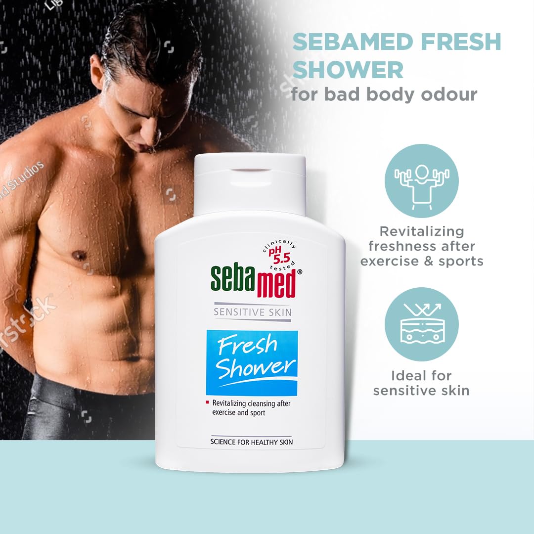 Sebamed Sensitive Skin Fresh Shower, 200 ml