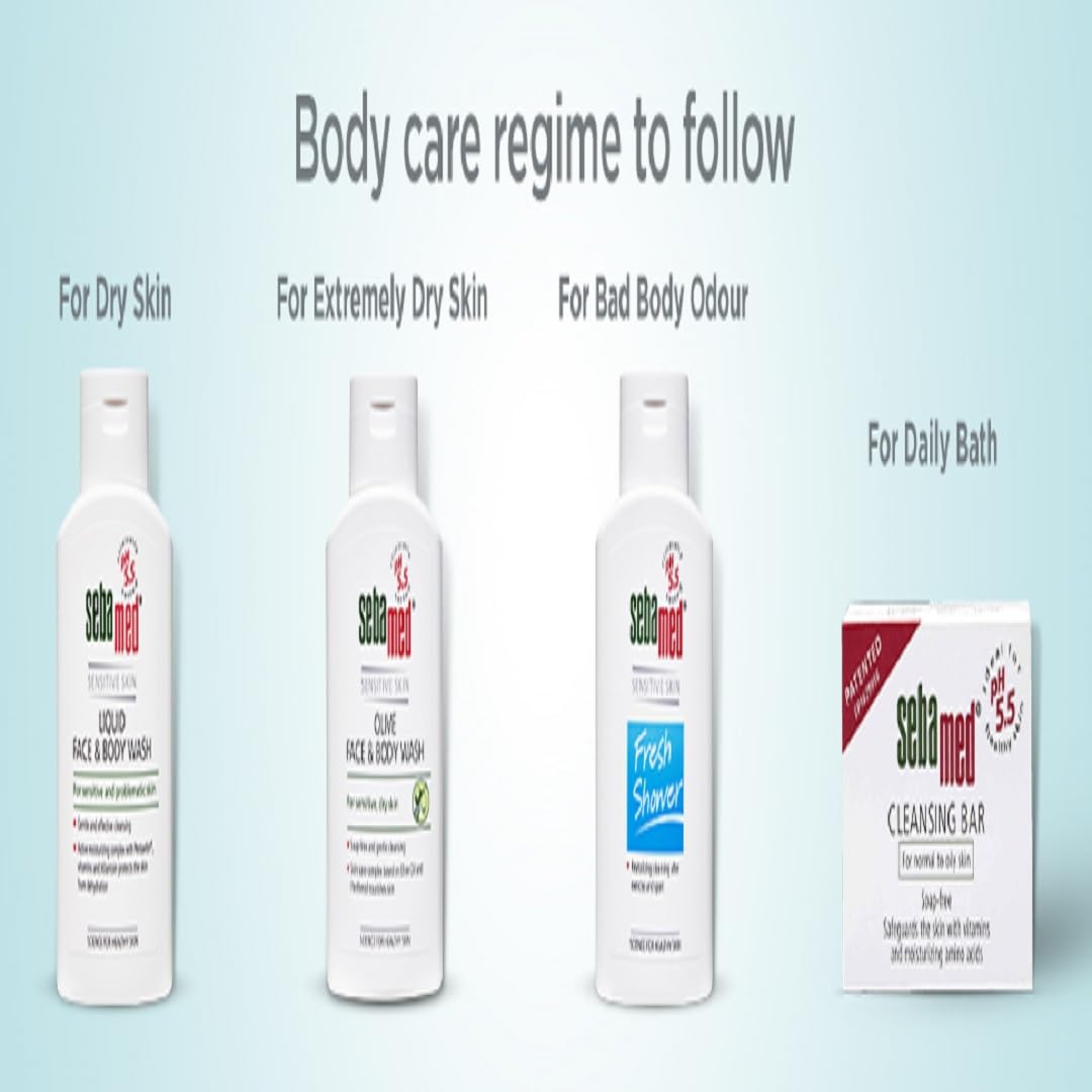 Sebamed Sensitive Skin Fresh Shower, 200 ml