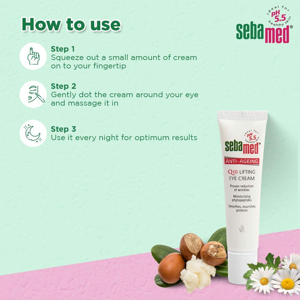 Sebamed Anti Aging Q10 Lifting - Tube of 15 ml Eye Cream