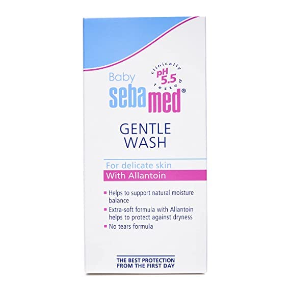 Sebamed Baby Gentle Wash | pH 5.5 | Body Wash | Soap Free | Tear Free