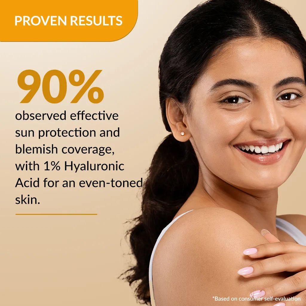Shadow Tinted Sunscreen, 30g  For Face SPF 50 PA+++