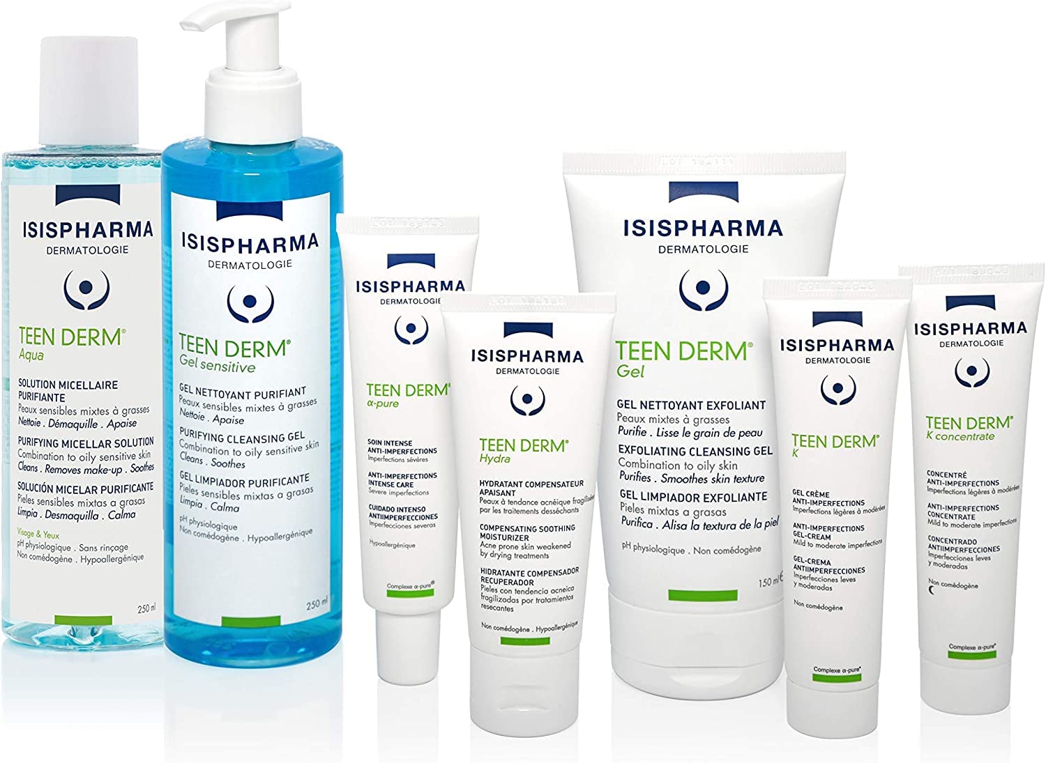 Isispharma Teen Derm Sensitive Purifying Cleansing Gel