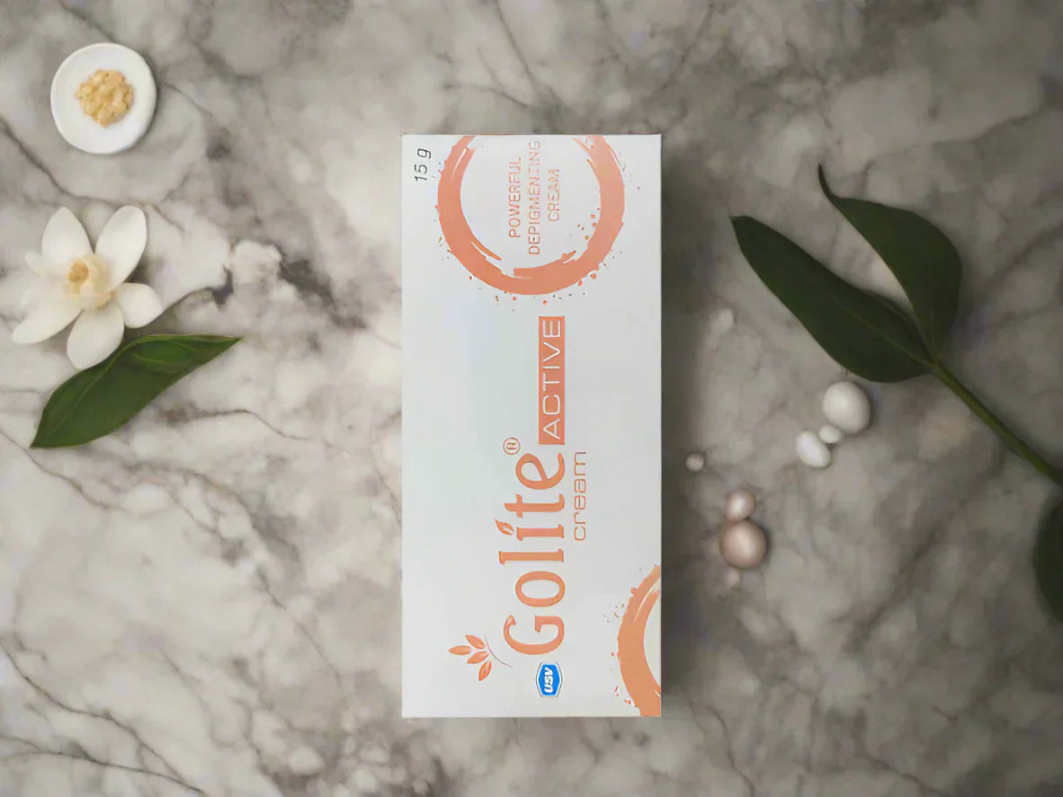 USV Go lite ACTIVE Skin Lightening Cream | 15gm - Skiynse Dermatologique