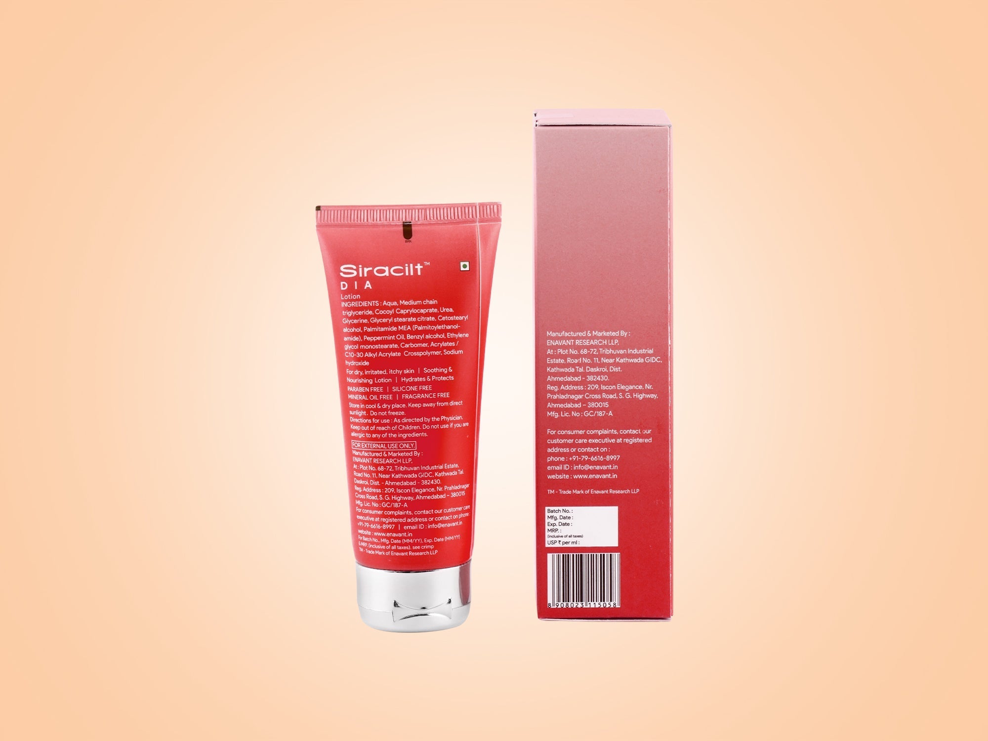 SIRACILT Dia Lotion , 100 ml