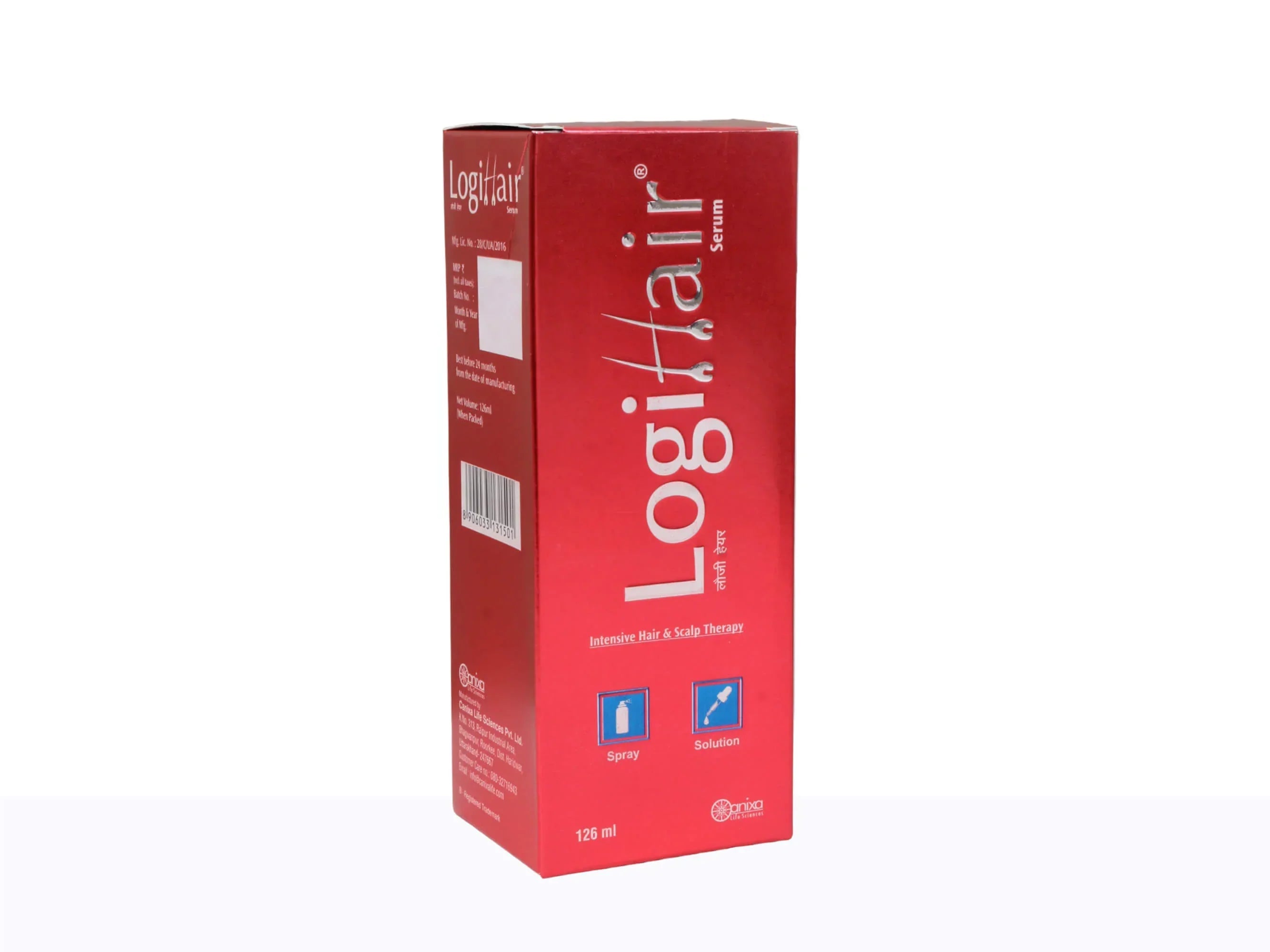 Logihair Serum | Intensive Hair & Scalp Therapy | 126 ml