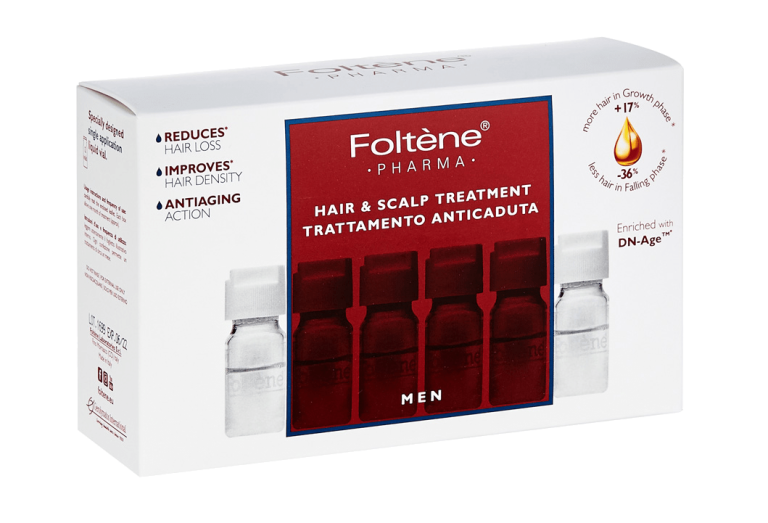 Foltene Hair & Scalp Treatment for Men Anti Hair Loss Formula with Tricalgoxyl & Essential Nutrients Strengthens Roots, Reduces Hair Fall, Promotes Thicker Hair